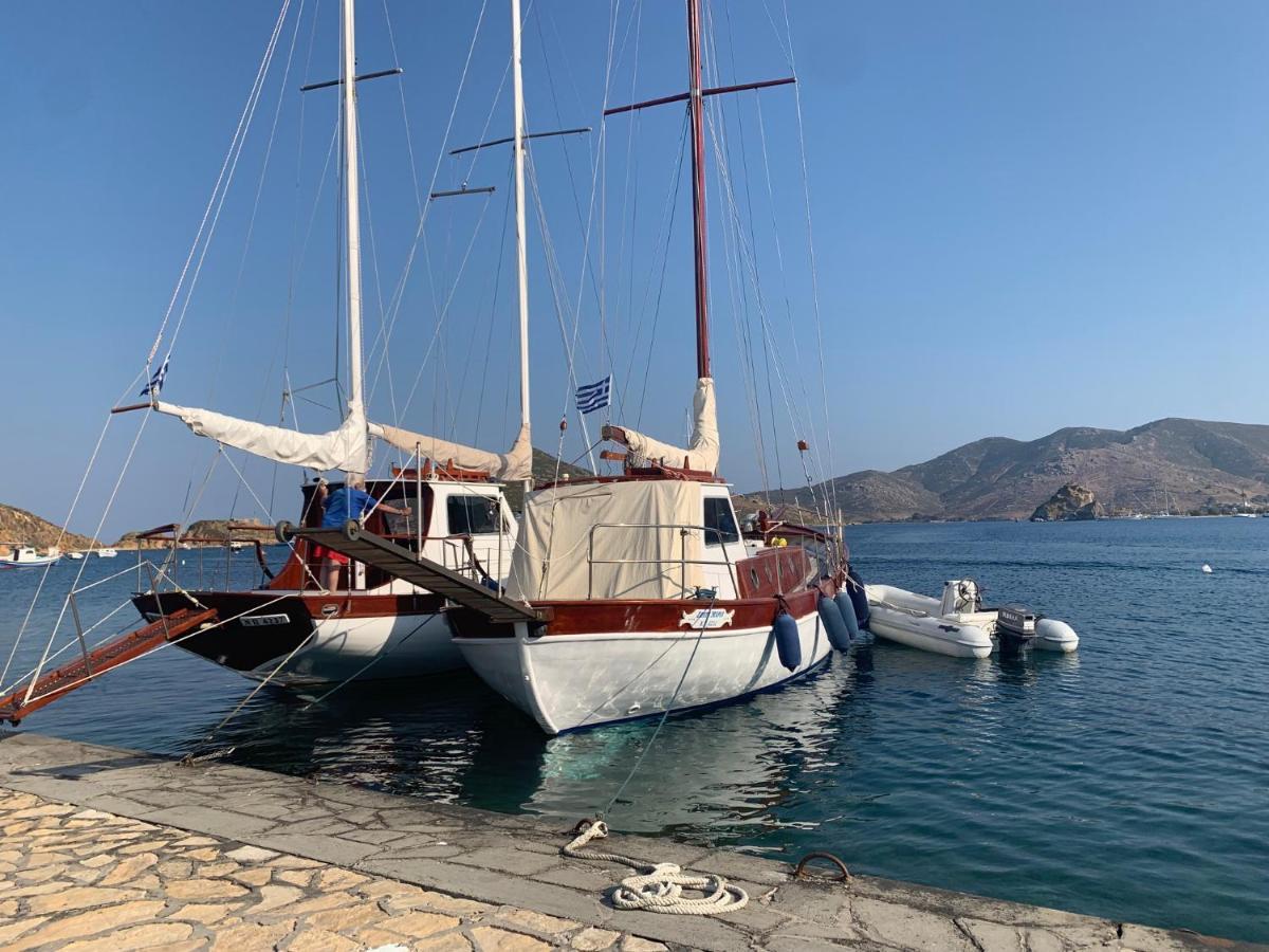 Golden Sun Hotel Patmos Bagian luar foto