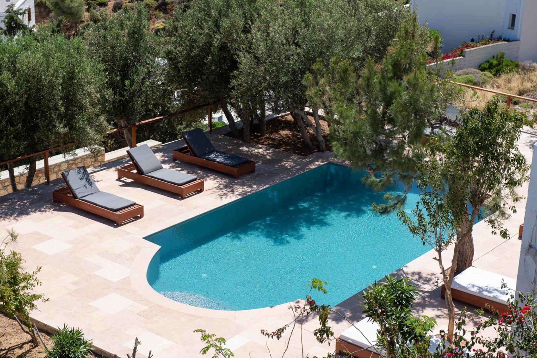 Golden Sun Hotel Patmos Bagian luar foto
