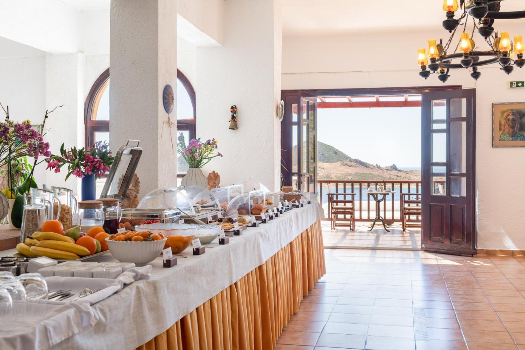 Golden Sun Hotel Patmos Bagian luar foto
